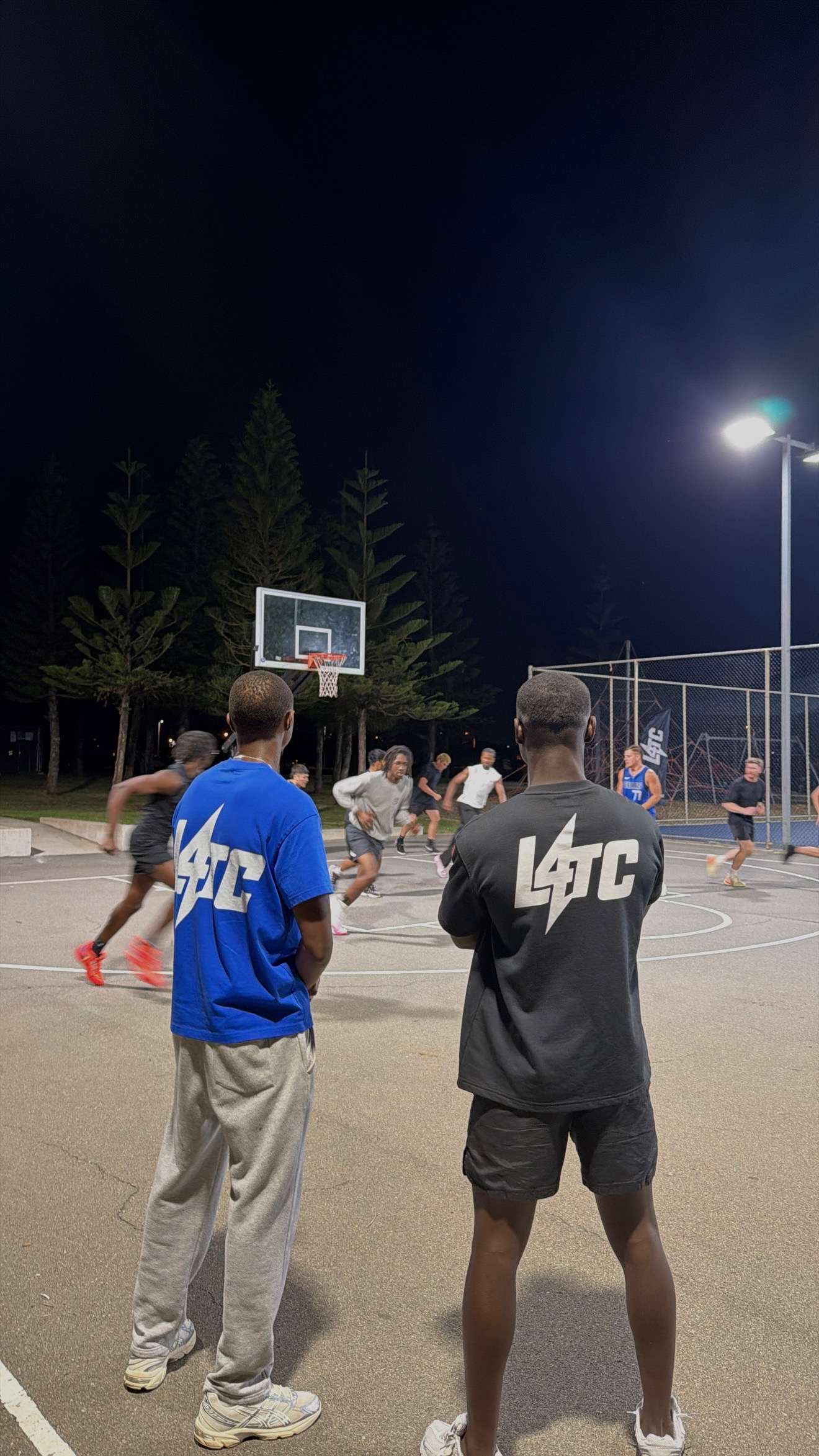 L4TC pick up basketball night session